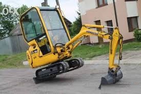 KOMATSU PC 12R części zamienne